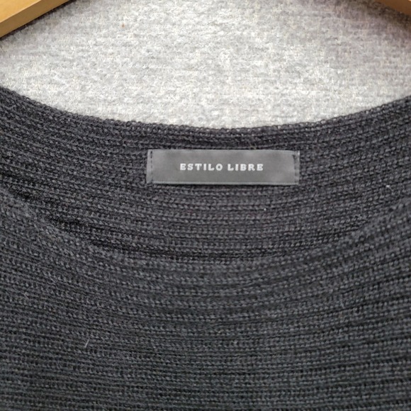 ESTILO LIBRE BABY ALPACA KNIT SWEATER TOP - Picture 5 of 9